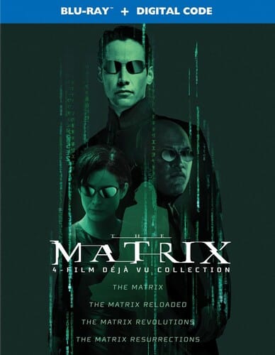Warner Home Video Movies > Blu-Ray BR: The Matrix: 4-Film Déjà Vu Collection 883929789702 WHV1000812262BR
