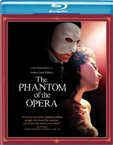 Warner Home Video Movies > Blu-Ray BR: The Phantom of the Opera 085391108108 WHV110810BR