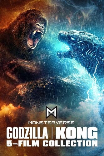 Godzilla/ Kong Monsterverse 5-Film Collection (DVD)