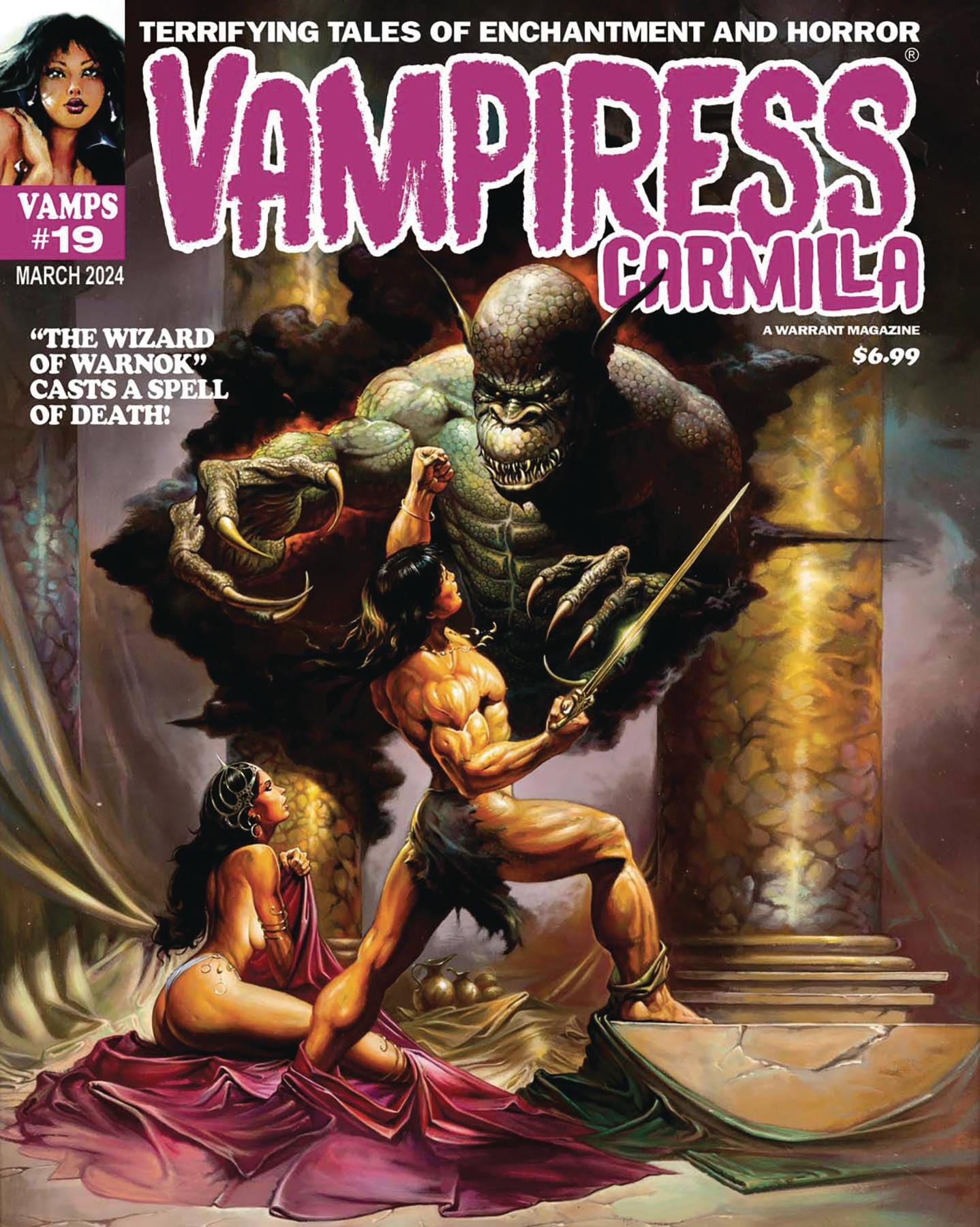 Vampiress Carmilla Magazine #19 (MR)