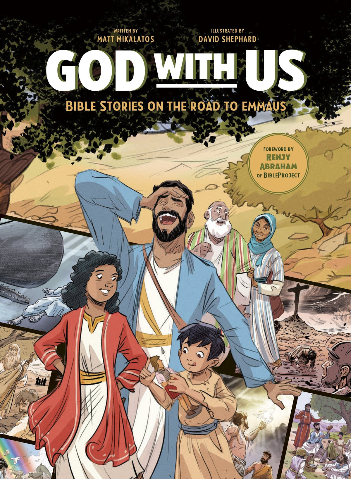 WaterBrook Graphic Novel God with Us 9780593578100 PRH-9780593578100