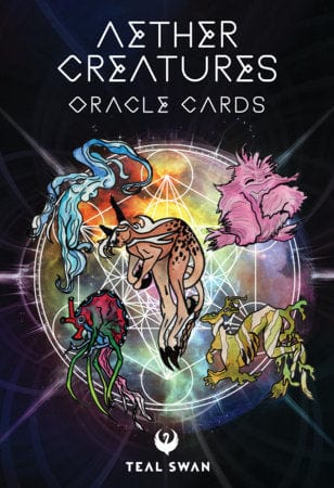 Watkins Publishing Oracle Cards Aether Creatures Oracle Cards Deck 9781786787064 1786787067