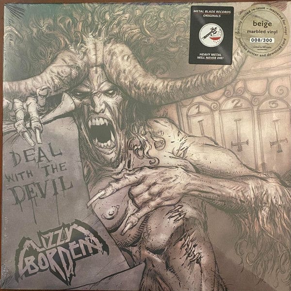 Lizzy Borden - Deal with the Devil (Clear, Warm Grey Marbled Vinyl)