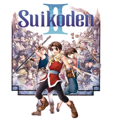 Suikoden II Original Soundtrack (Colored Vinyl, Blue, Remastered)