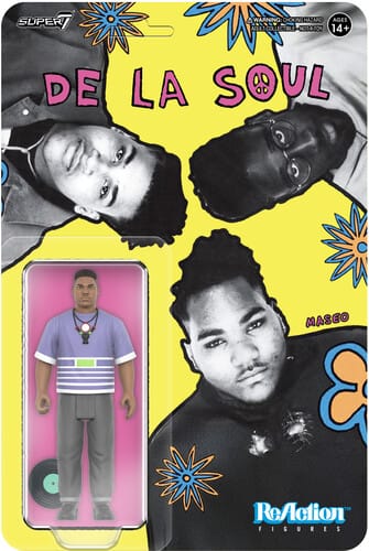 WebAMI Toys > Figures > Super7 Super7 - De La Soul - ReAction Figures Wv1 - Vincent Maseo Mason (Me, Myself & I) 840418825105 SUSV25105