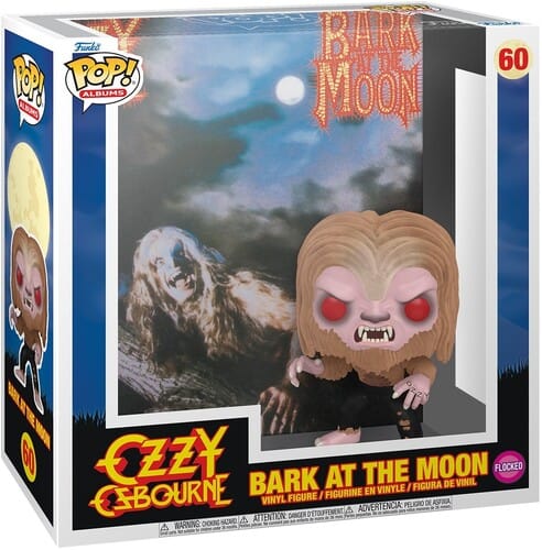 WebAMI Toys > Funko > Funko Pop! Funko POP! Cover with Case: Ozzy Osbourne - Bark at the Moon (Flocked) 889698765602 FUKO76560