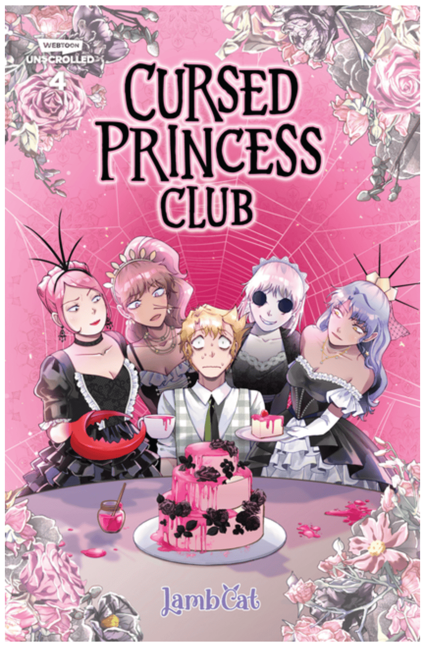 WEBTOON UNSCROLLED Graphic Novel Cursed Princess Club, Vol. 4 9781998854189 ING-9781998854189