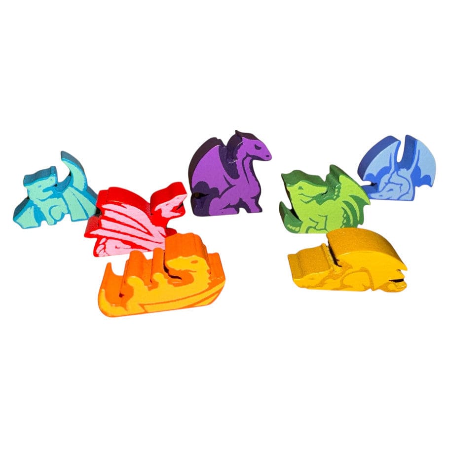 Weird Giraffe Games Board Games > Accessories Hoard Of Dragons Meeples 694536789197 GIR10102