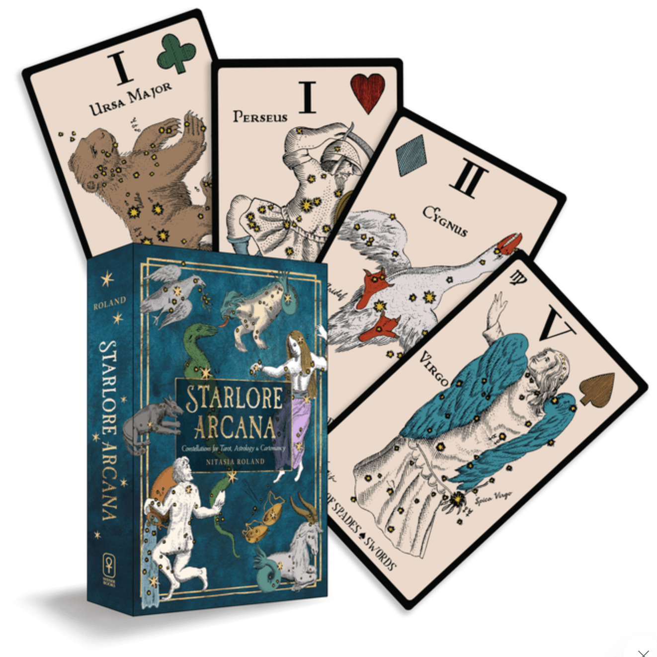 Weiser Books Tarot Cards Starlore Arcana: Constellations for Tarot, Astrology, and Cartomancy 9781578638482 1578638488