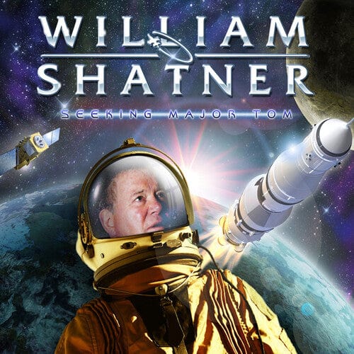 William Shatner Music > Vinyl Records Shatner, William - Seeking Major Tom 741157706215 CLE7062.1