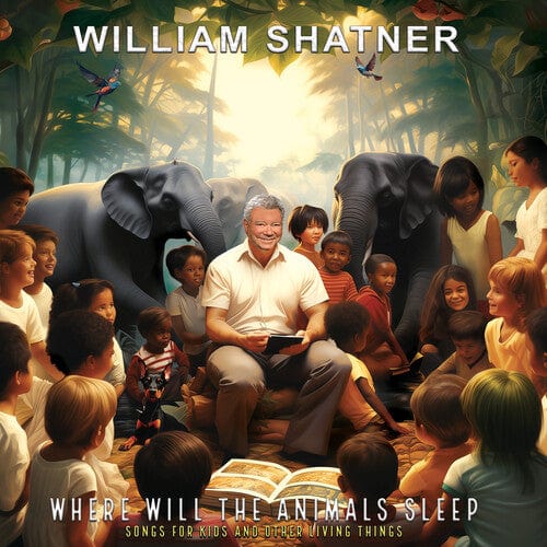 William Shatner Music > Vinyl Records William Shatner - Where Will the Animals Sleep? Songs for Kids and Other Living Things (Colored Vinyl, Green) 889466546211 CLE5462.1