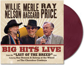 Willie, Merle & Ray Music > Vinyl Records Willie, Merle & Ray - Big Hits Live From The Last Of The Breed Tour (Indie Exclusive, Colored Vinyl, Maroon) 760137169963 TPHA169963.1