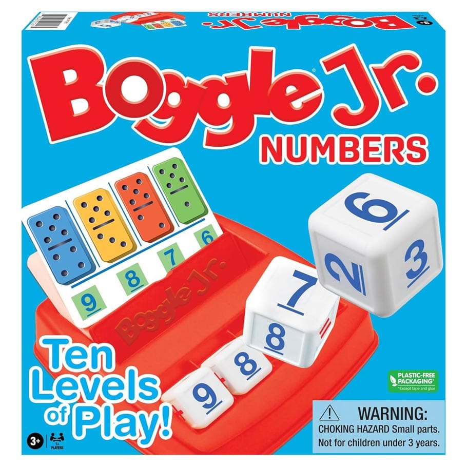 Winning Moves Board Games > Large Box Games Boggle Jr. Numbers 714043012615 WNM1261