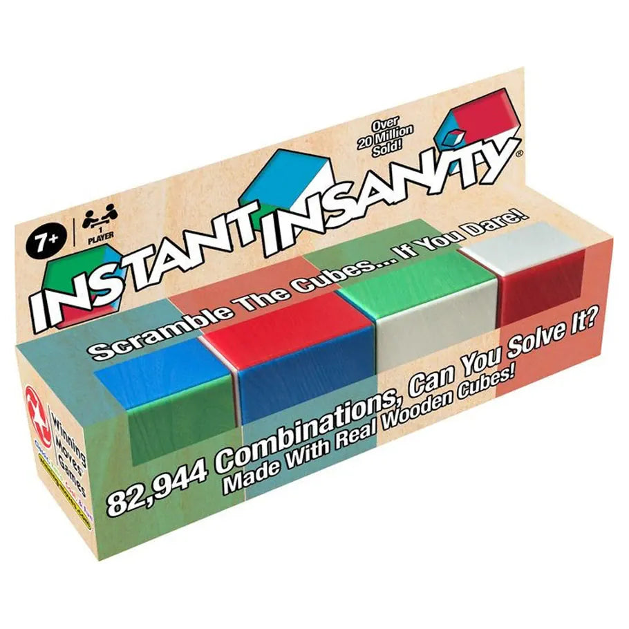 Winning Moves Puzzles > Hand Puzzles Instant Insanity: Wood 714043012592 WNM1259