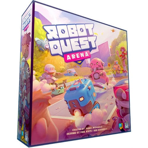 Wise Wizard Game LLC Board Games > Large Box Games Robot Quest Arena 810019150821 WWG RQ800