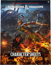 Wizards of the Coast Books > RPG DUNGEONS AND DRAGONS (2024 EDITION) CHARACTER SHEETS 9780786969807 WOCD3898