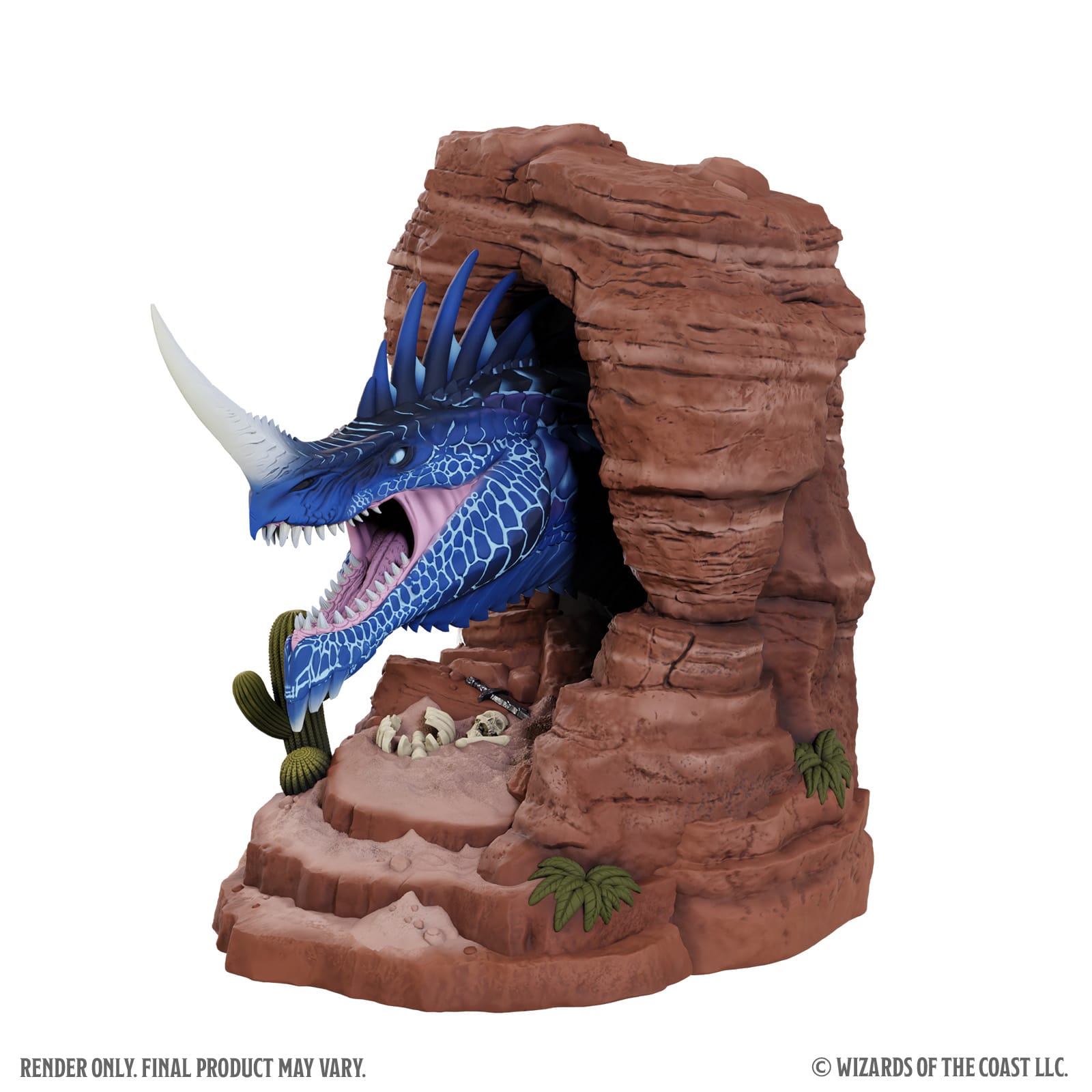 Wizards of the Coast Decor > Gaming Decor DND BOOKENDS BLUE DRAGON 634482892183 89218