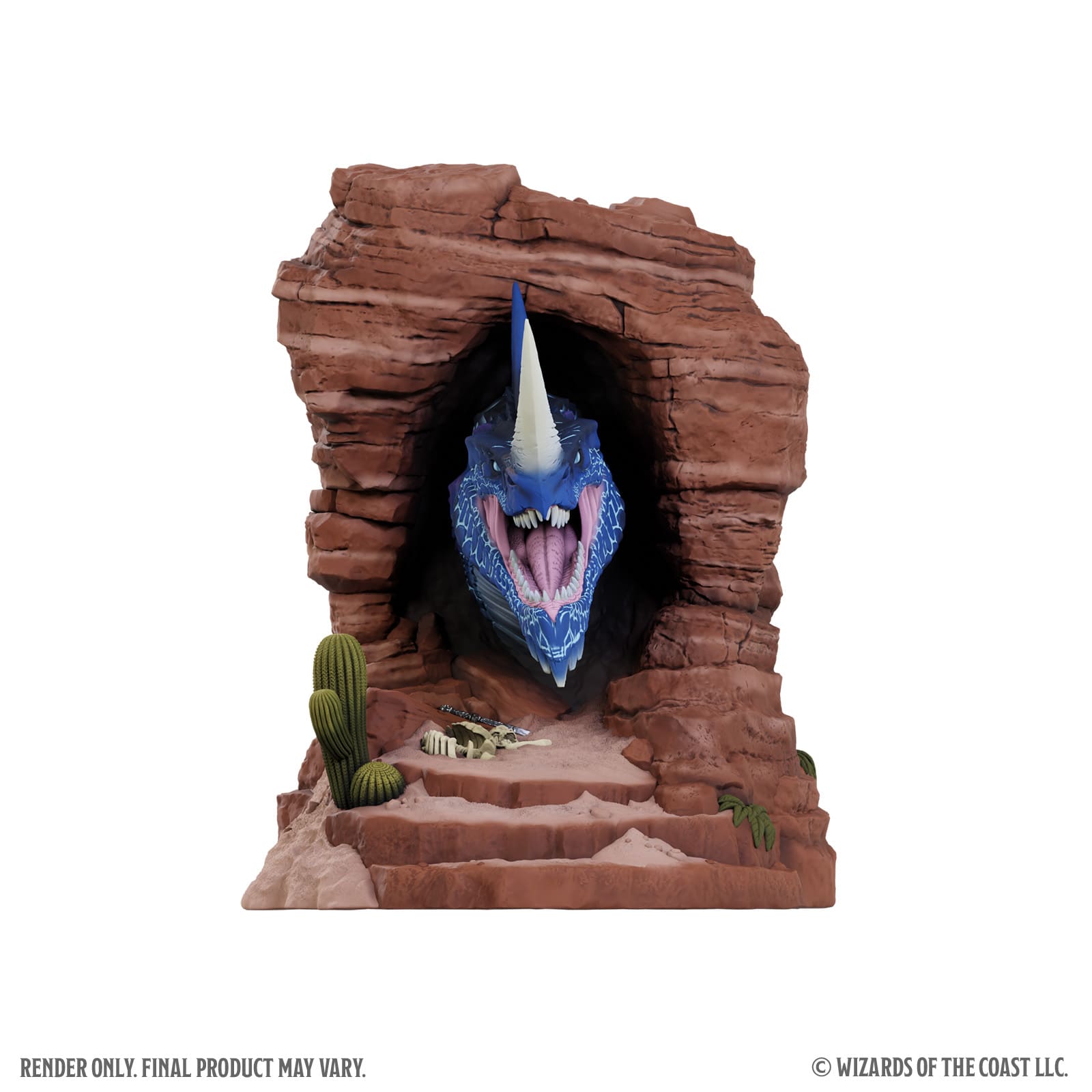 Wizards of the Coast Decor > Gaming Decor DND BOOKENDS BLUE DRAGON 634482892183 89218