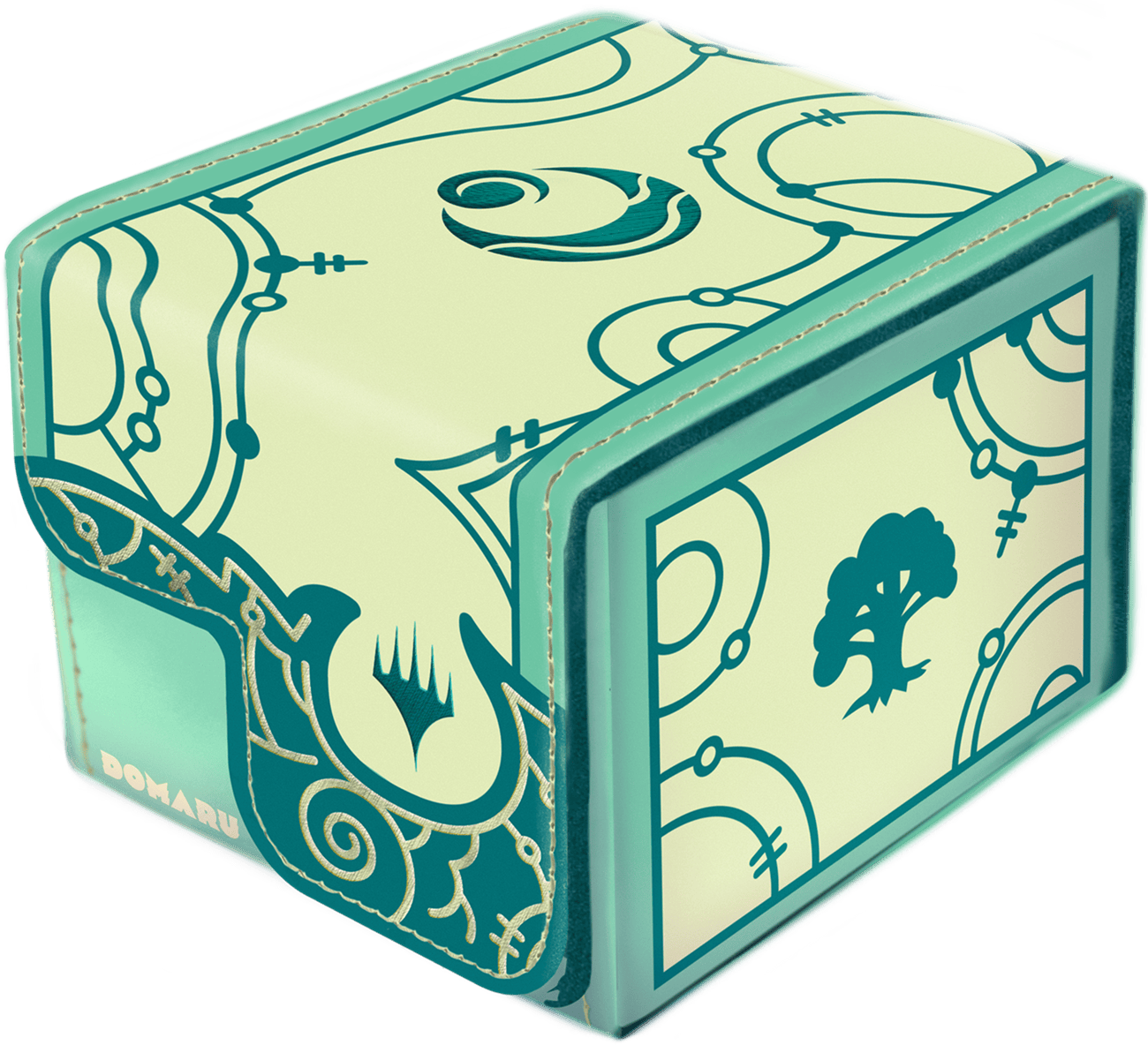 Wizards of the Coast Game Supplies > Card Boxes Gatherers Tavern MTG: Lorwyn Eclipsed Domaru Box - Bloomseeker Green 8885022120927 MTGABDMR26BSKG