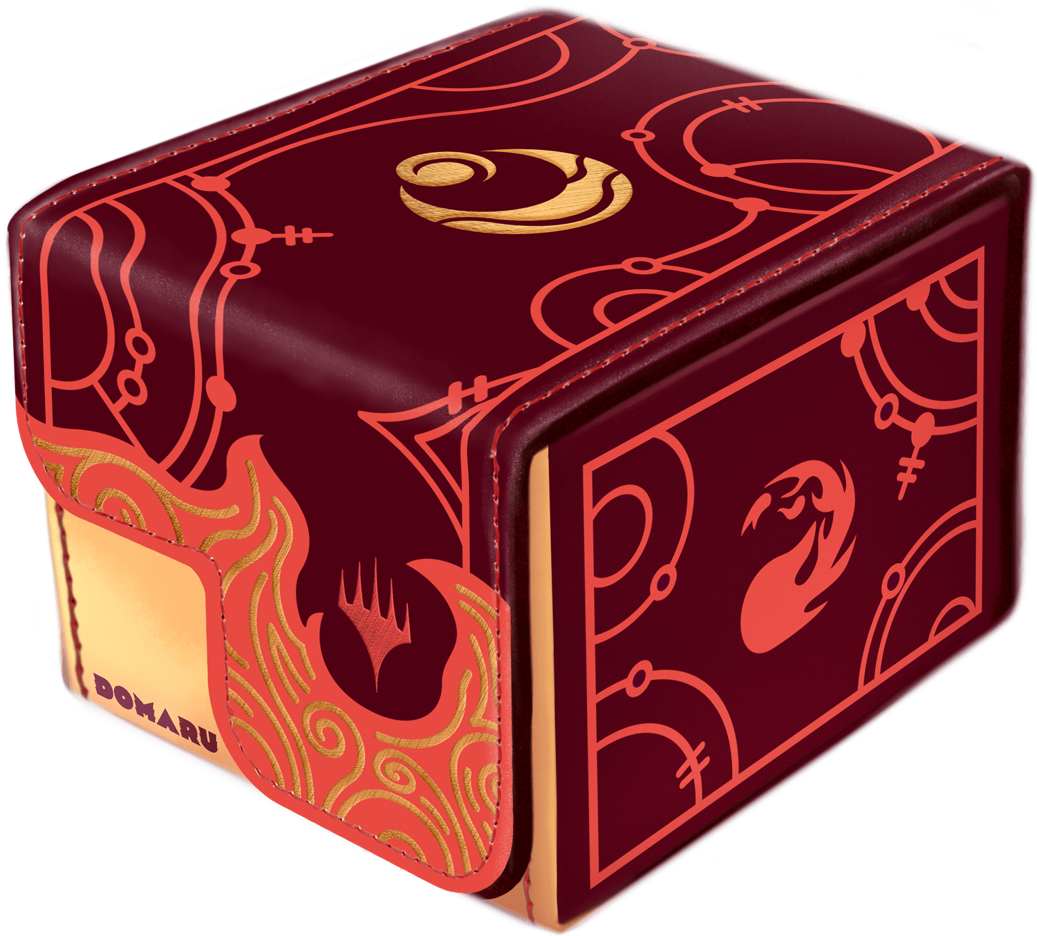 Wizards of the Coast Game Supplies > Card Boxes Gatherers Tavern MTG: Lorwyn Eclipsed Domaru Box - Cinder Red 8885022120934 MTGABDMR26CDR