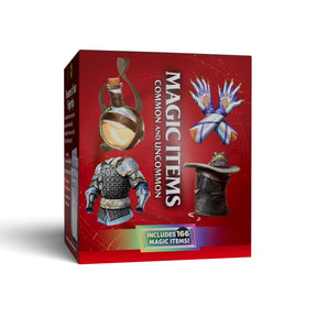 Wizards of the Coast Tabletop Games > Role-Playing Games > Accessories DND RPG Trove: Magic Items - Common & Uncommon Reference Cards 195166335063 D60390000