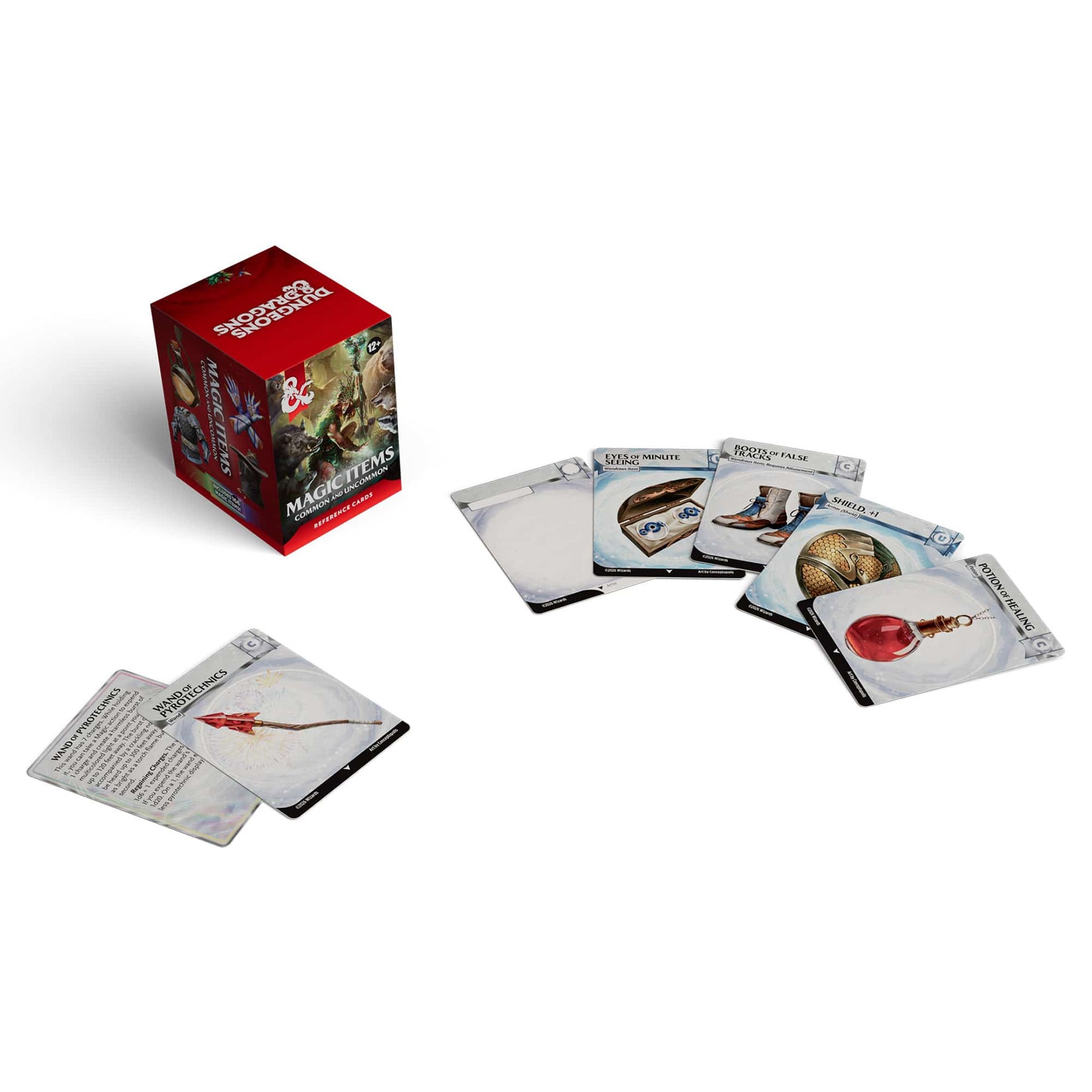 Wizards of the Coast Tabletop Games > Role-Playing Games > Accessories DND RPG Trove: Magic Items - Common & Uncommon Reference Cards 195166335063 D60390000