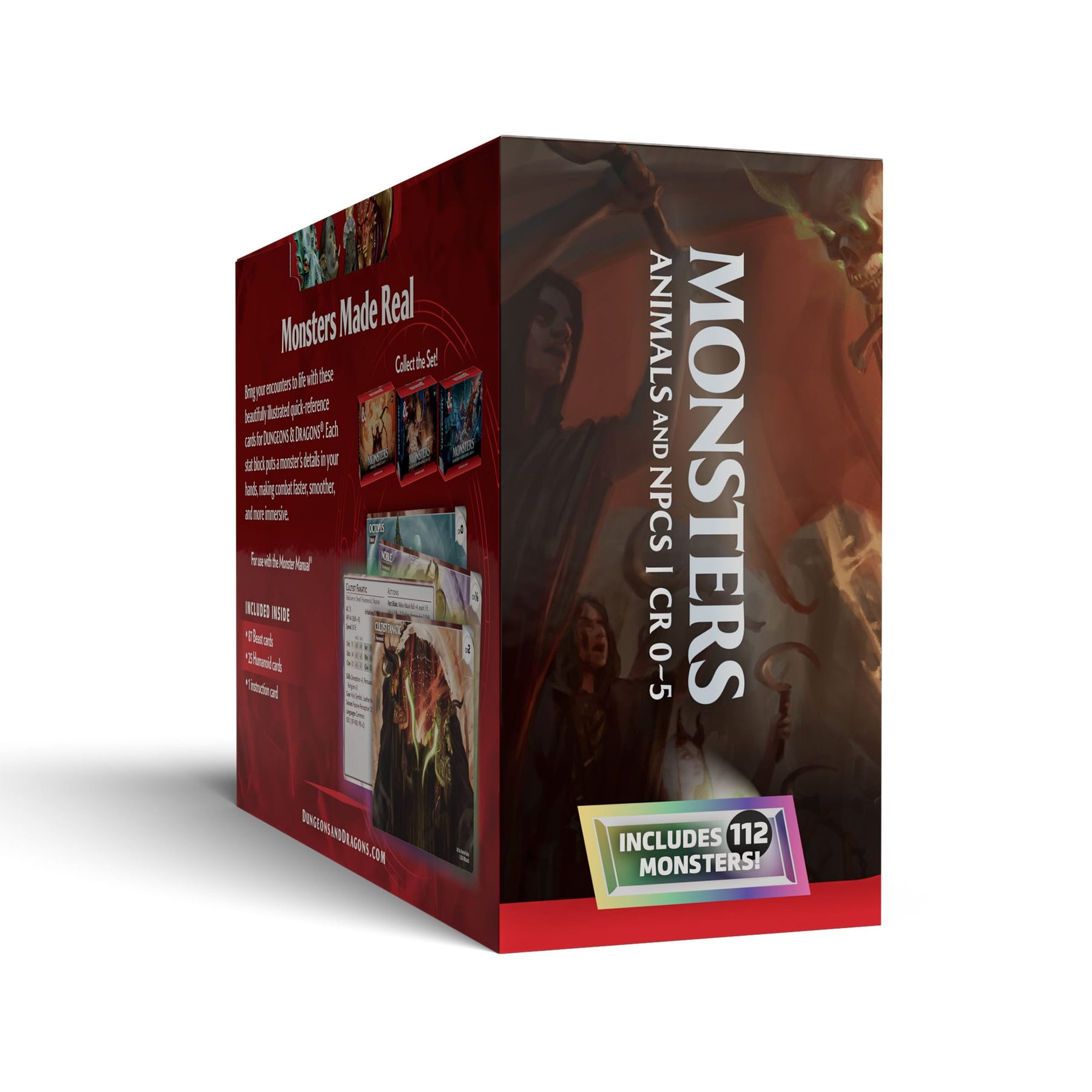 Wizards of the Coast Tabletop Games > Role-Playing Games > Accessories DND RPG Trove: Monsters - Animals & NPCs Reference Cards 195166335100 D60410000