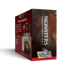Wizards of the Coast Tabletop Games > Role-Playing Games > Accessories DND RPG Trove: Monsters - Animals & NPCs Reference Cards 195166335100 D60410000