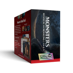 Wizards of the Coast Tabletop Games > Role-Playing Games > Accessories DND RPG Trove: Monsters - Mystical & Menacing Reference Cards 195166335124 D60420000