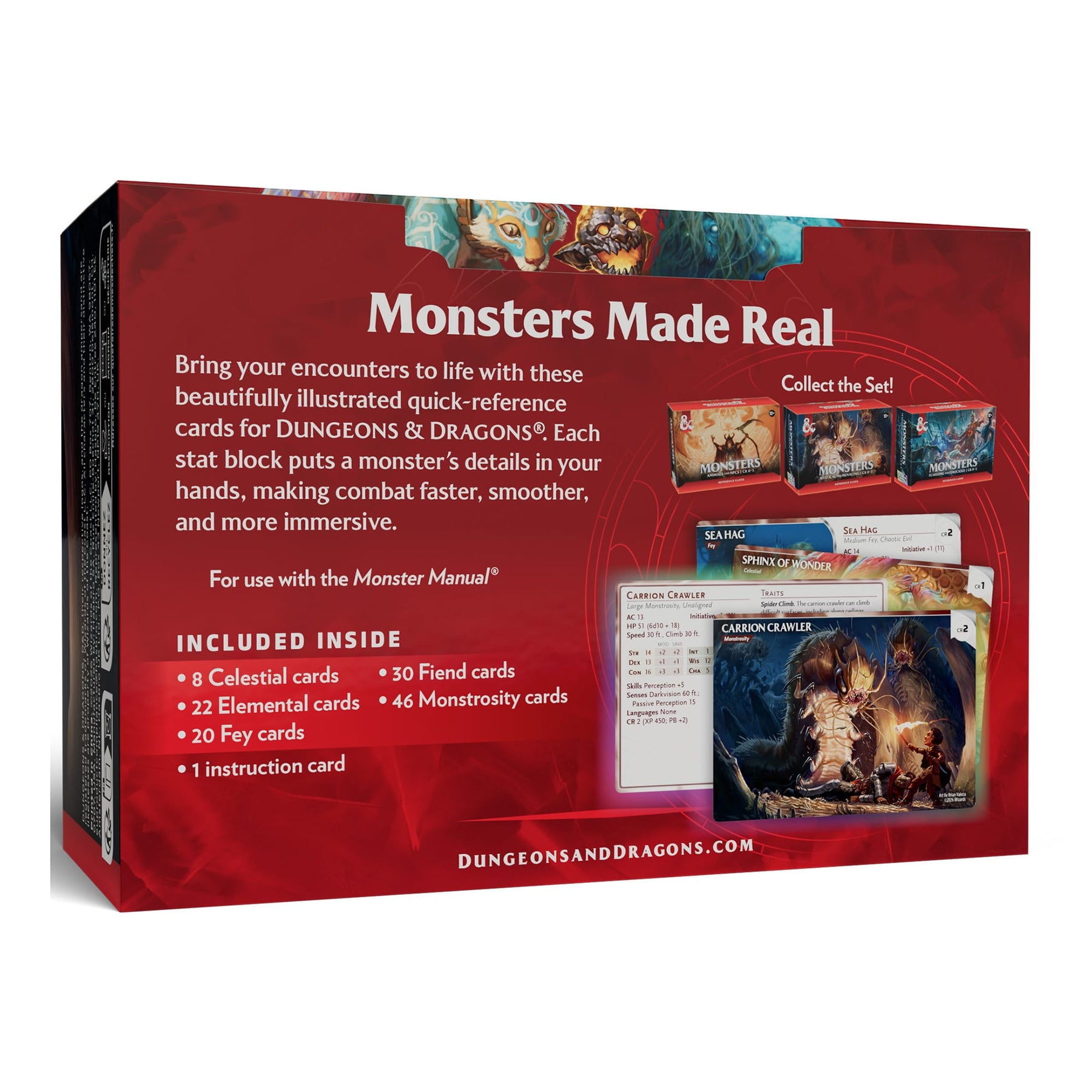Wizards of the Coast Tabletop Games > Role-Playing Games > Accessories DND RPG Trove: Monsters - Mystical & Menacing Reference Cards 195166335124 D60420000
