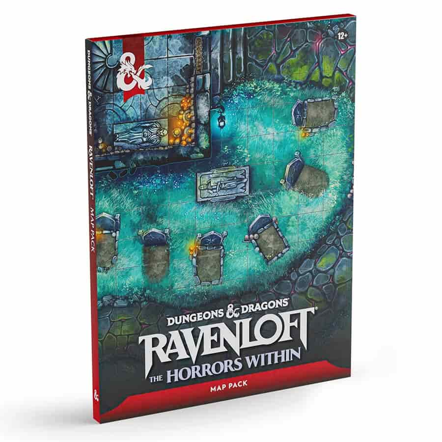 Wizards of the Coast Tabletop Games > Role-Playing Games > Accessories DUNGEONS AND DRAGONS: RAVENLOFT HORRORS WITHIN: MAP PACK 9780786970056 WOCD60180000