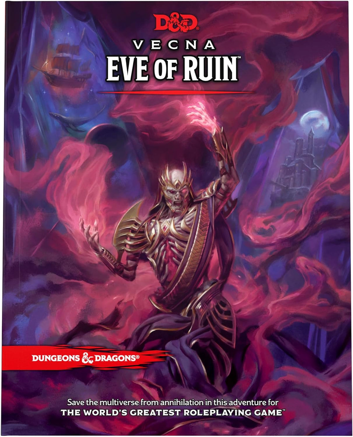 Wizards of the Coast Tabletop Games > Role-Playing Games Dungeons & Dragons 5E: Vecna Eve of Ruin 9780786969470 WOC D37040000