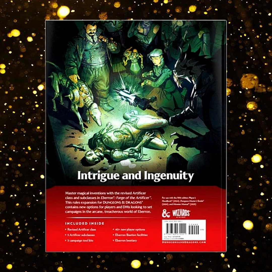 Wizards of the Coast Tabletop Games > Role-Playing Games Dungeons & Dragons RPG: Eberron - Forge of the Artificer Hard Cover 0786970006 WOCD5147