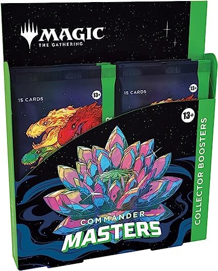 Wizards of the Coast Trading Card Games > Magic The Gathering MTG: Commander Masters - Collector Booster Box 195166216683 WOC D20150000