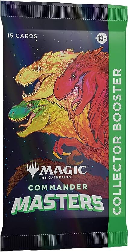 Wizards of the Coast Trading Card Games > Magic The Gathering MTG: Commander Masters - Collector Booster Pack 195166216676