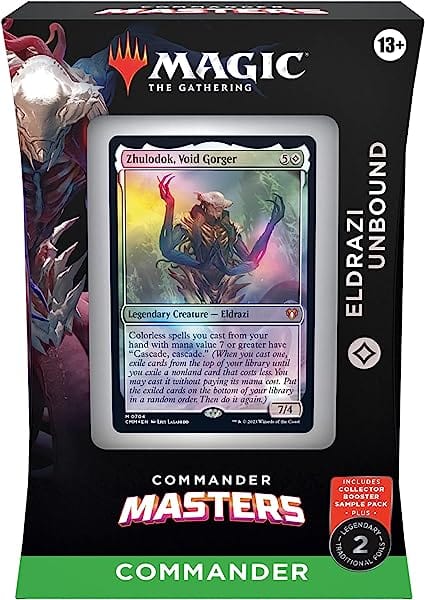 Wizards of the Coast Trading Card Games > Magic The Gathering MTG: Commander Masters - Eldrazi Unbound Commander Deck 195166216355 WOC D20160000