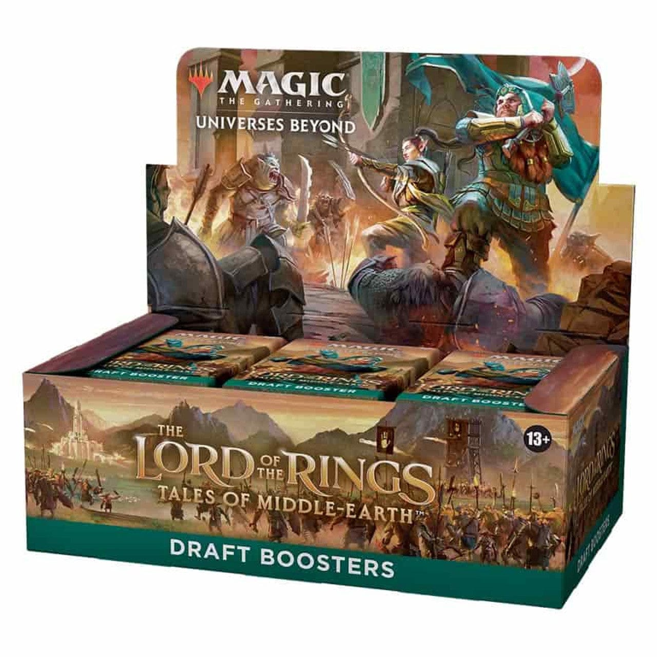 Wizards of the Coast Trading Card Games > Magic The Gathering Magic the Gathering: Lord of the Rings Tales of Middle-Earth Draft Booster Box 195166204932 WOCDD1519