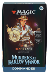 Magic the Gathering CCG: Murders at Karlov Manor - Commander Deck