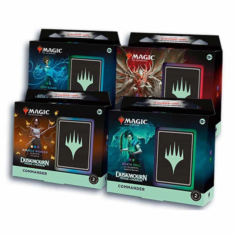 Wizards of the Coast Trading Card Games > Magic The Gathering Commander Bundle MAGIC THE GATHERING: DUSKMOURN COMMANDER DECKS