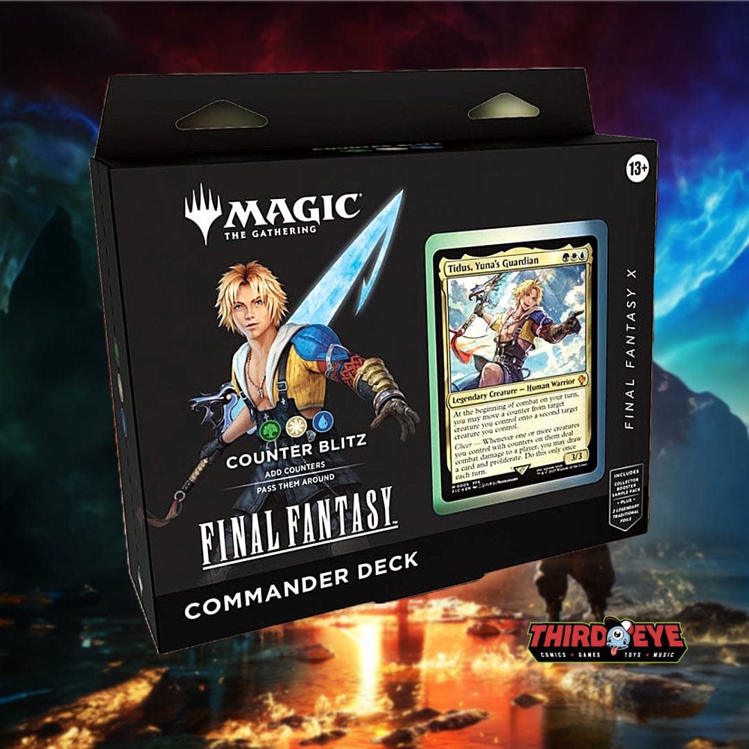 Wizards of the Coast Trading Card Games > Magic The Gathering Counter Blitz MTG: Universes Beyond- Final Fantasy Commander Deck 195166271002 WOCD3846