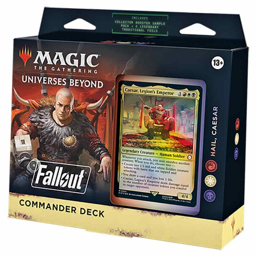 Wizards of the Coast Trading Card Games > Magic The Gathering Hail Caesar Magic the Gathering: Fallout Commander Decks 195166228532 WOCD2351