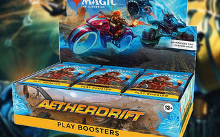 Wizards of the Coast Trading Card Games > Magic The Gathering Magic The Gathering: Aetherdrift Play Booster Box 195166278636 WOCD4131