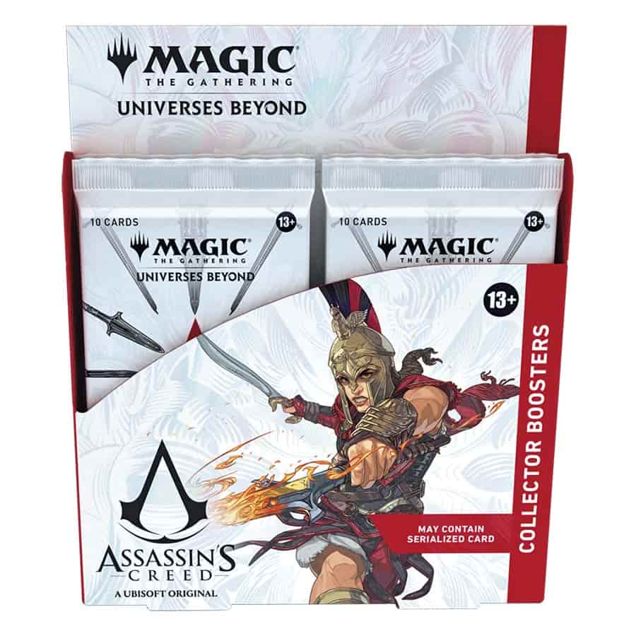 Wizards of the Coast Trading Card Games > Magic The Gathering Magic the Gathering - Assassins Creed Collector Booster Box 195166261270 WOCD3585