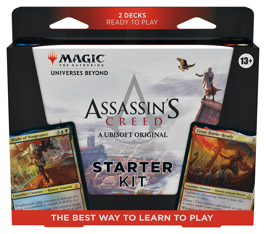 Wizards of the Coast Trading Card Games > Magic The Gathering Magic the Gathering - Assassins Creed Starter Set 195166261362 WOC D35880000