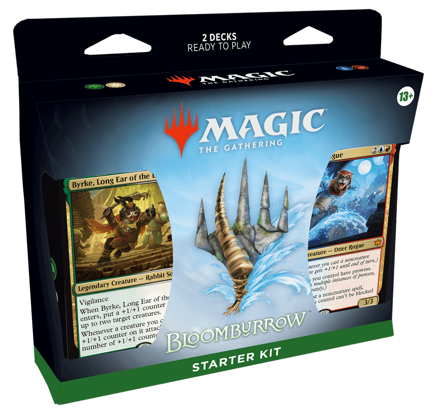 Wizards of the Coast Trading Card Games > Magic The Gathering Magic the Gathering: Bloomburrow Starter Kit 195166257365 WOC D34340000