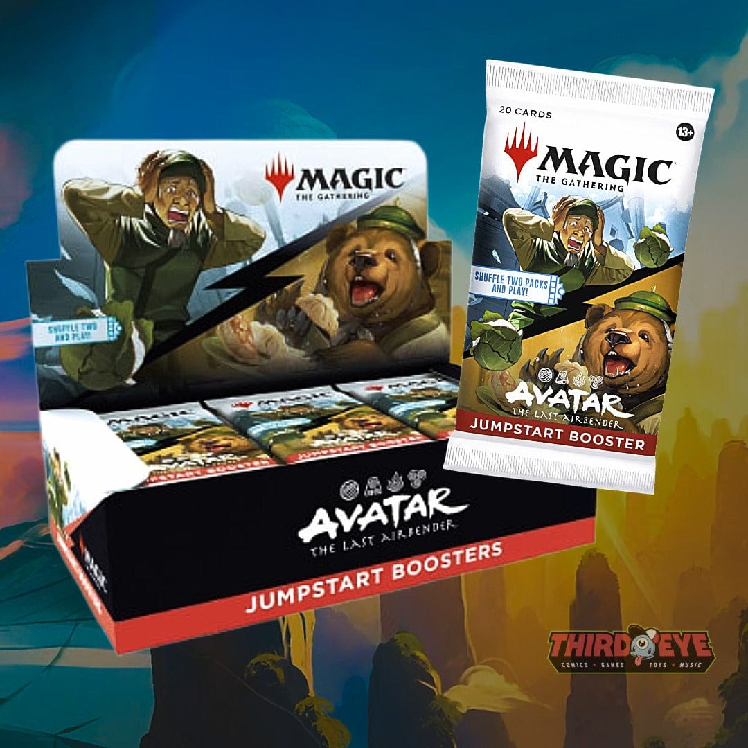 Wizards of the Coast Trading Card Games > Magic The Gathering Magic the Gathering CCG: Avatar - The Last Airbender Jumpstart Booster Display (24) 195166290713 WOC D45900000