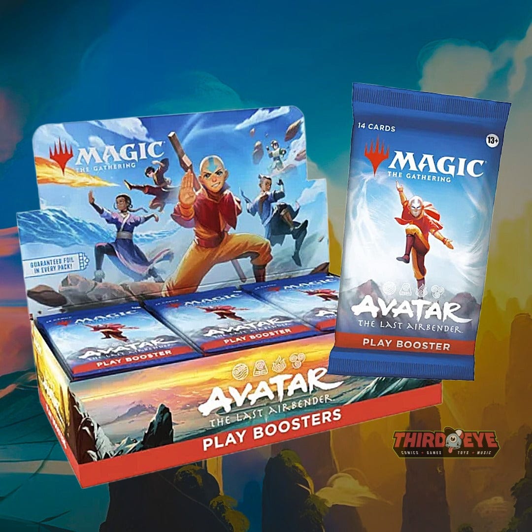 Wizards of the Coast Trading Card Games > Magic The Gathering Magic the Gathering CCG: Avatar - The Last Airbender Play Booster Display (30) 195166290416 WOC D45800000