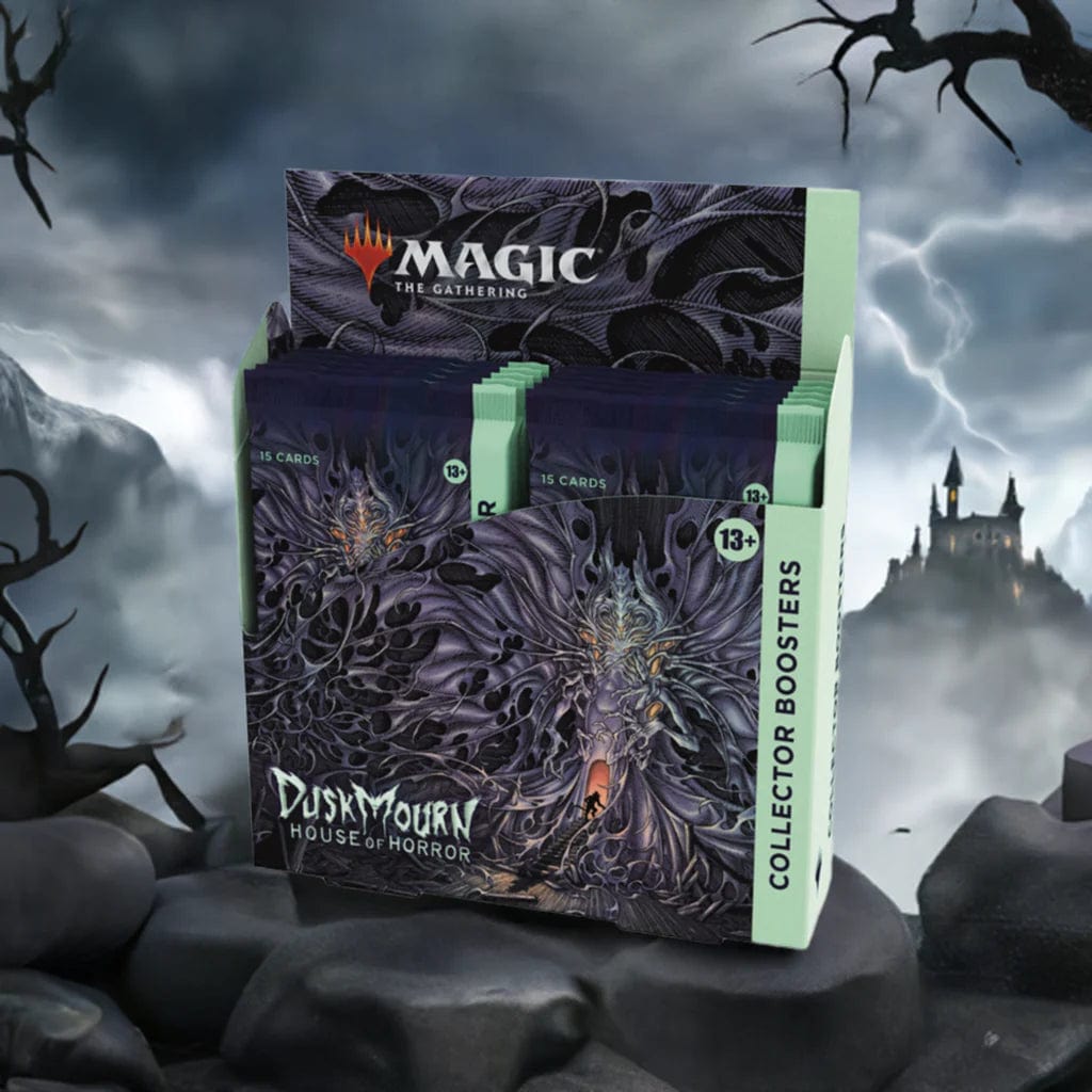 Wizards of the Coast Trading Card Games > Magic The Gathering MAGIC THE GATHERING: DUSKMOURN COLLECTOR BOOSTER BOX 00195166258652 WOCD3446