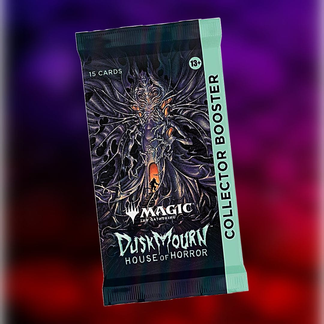 Wizards of the Coast Trading Card Games > Magic The Gathering Magic the Gathering: Duskmourn - Collector Booster Pack 195166258645 WOCD3446