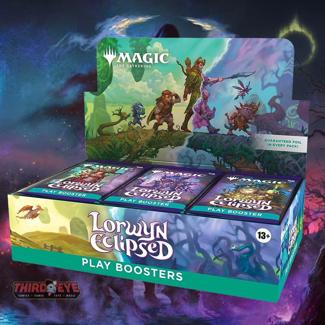 Wizards of the Coast Trading Card Games > Magic The Gathering MAGIC THE GATHERING: ECL LORWYN ECLIPSED PLAY BOOSTER BOX (30CT) 195166305325 WOCD5071